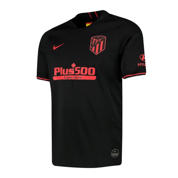 Tailandia Camiseta Atlético de Madrid 2ª 2019 2020 Negro